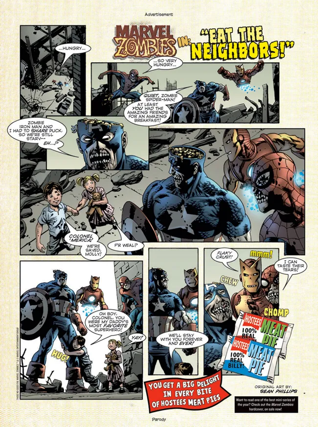 Marvel Zombies Eat the Neighbors
